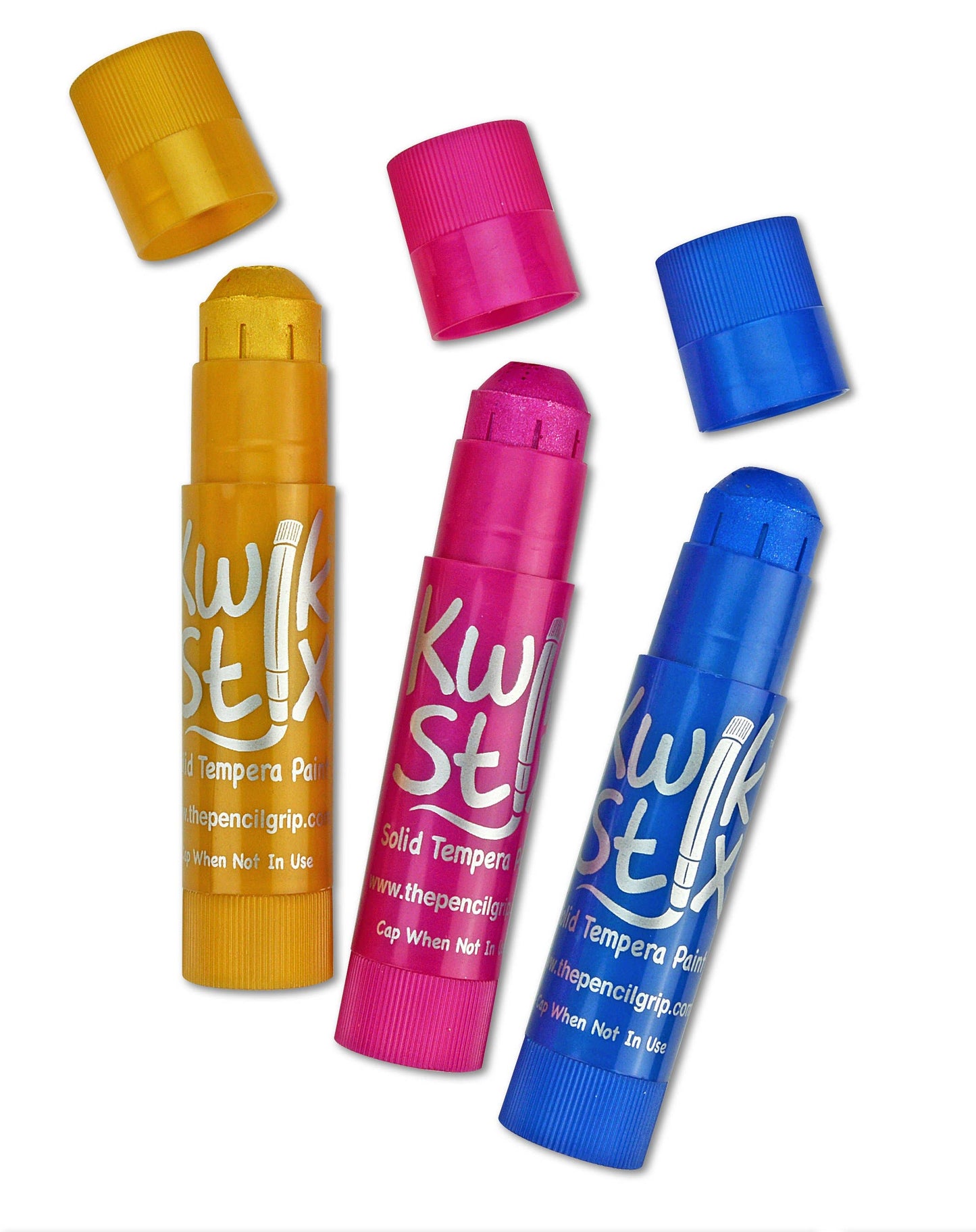 KwikStix Tempera Paint - 6 Metalix Colors