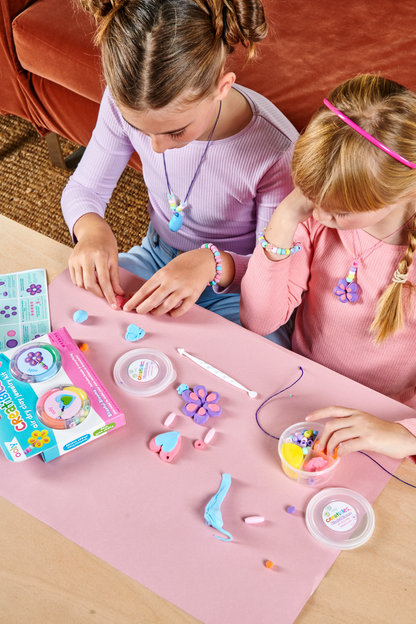 Creatibles: Air Dry Clay Jewelry Kit - Blissful Blooms