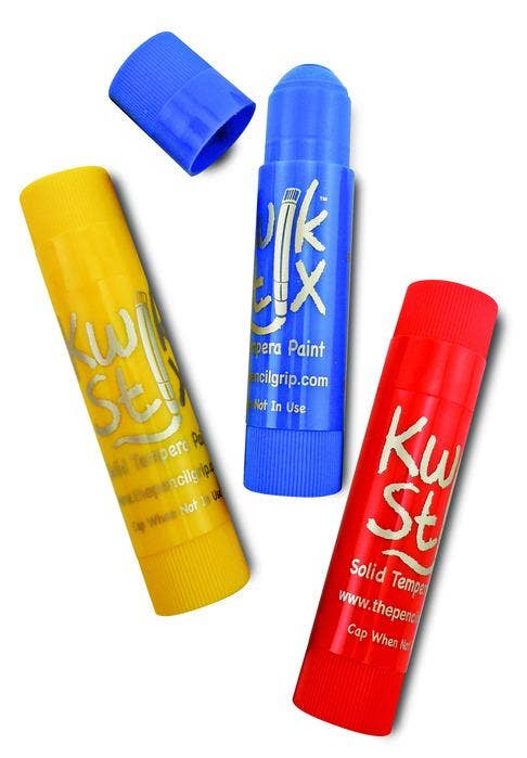 KwikStix Tempera Paint - 12 Classic Colors