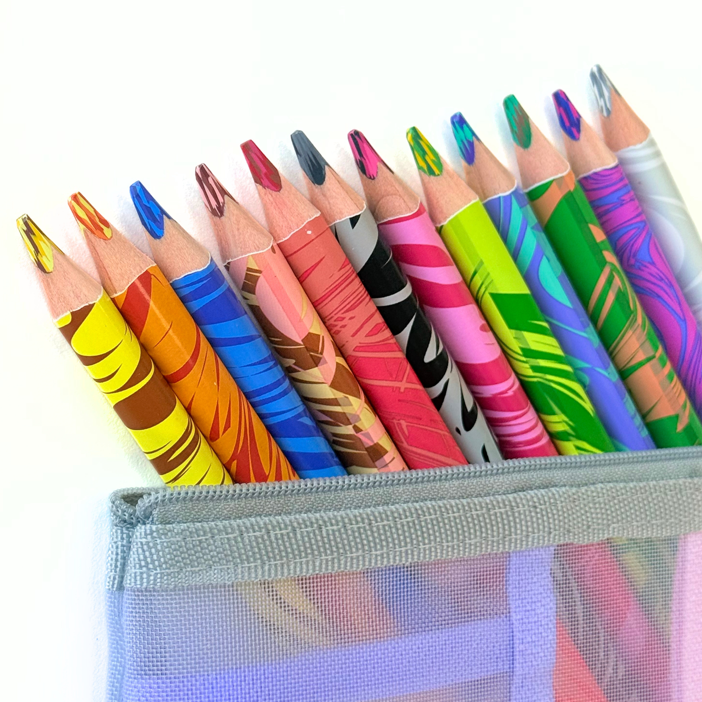 Swirl Studio - 12 Triangular Color Swirl pencils