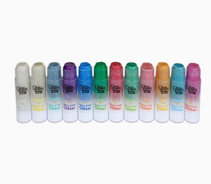 Glitter Stix - 12 Color Set