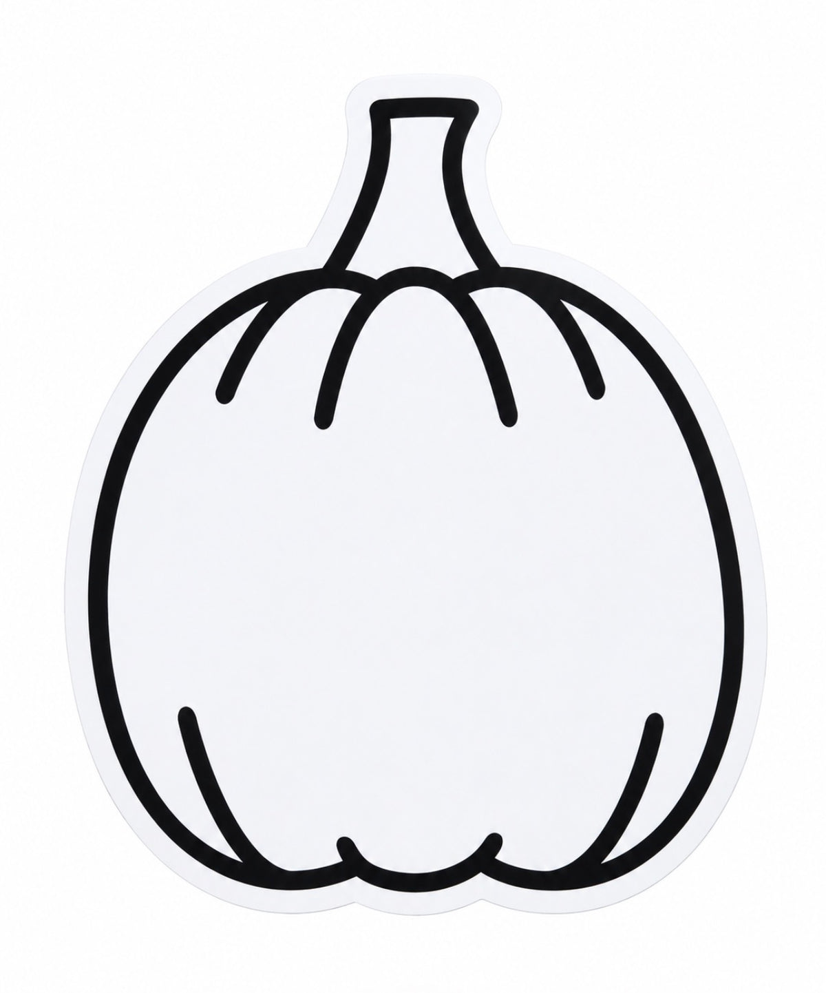 Color Your Way: Pumpkin Cut-Out