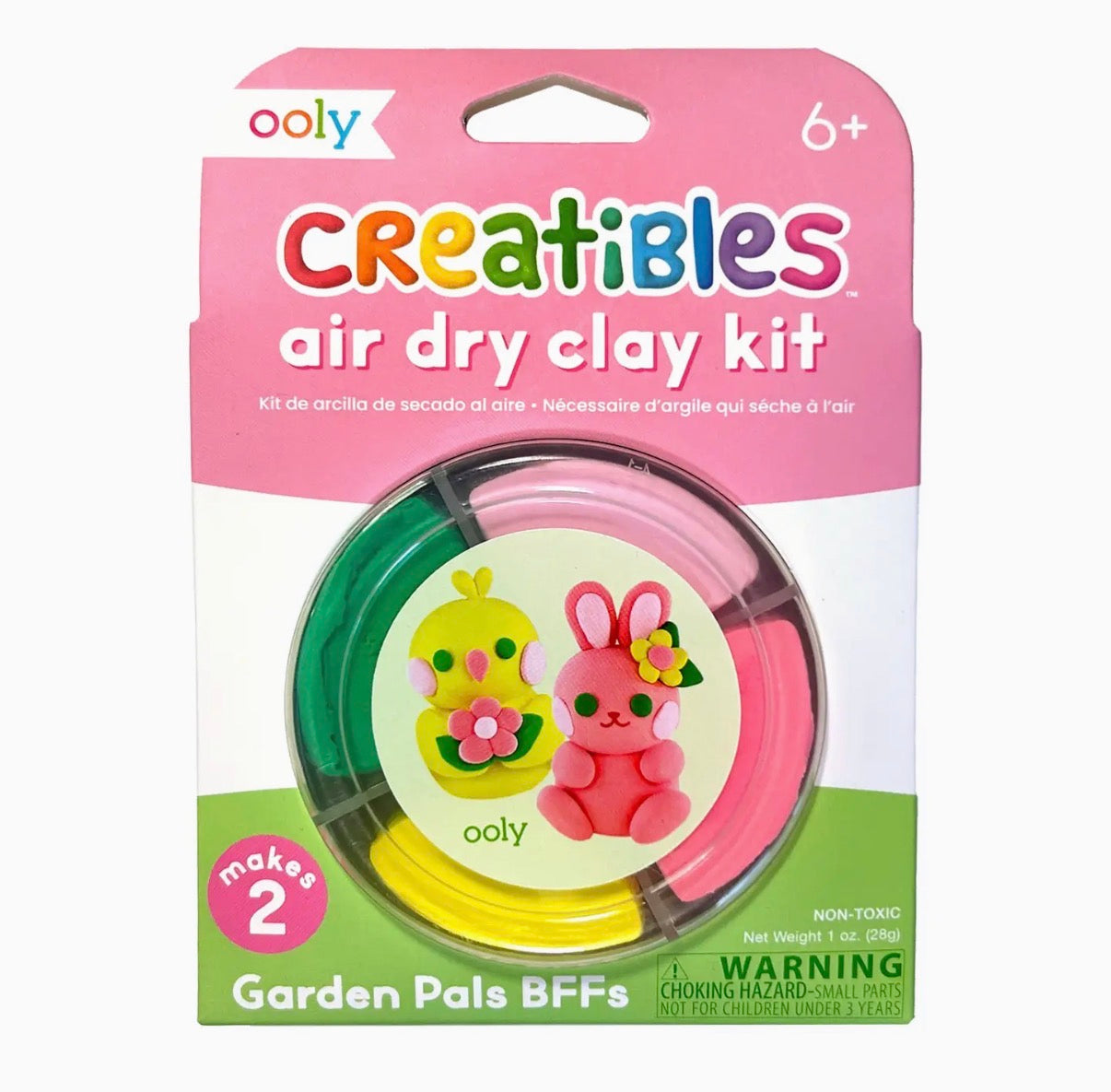 Creatibles: Air Dry Clay Bffs Kit - Garden Pals