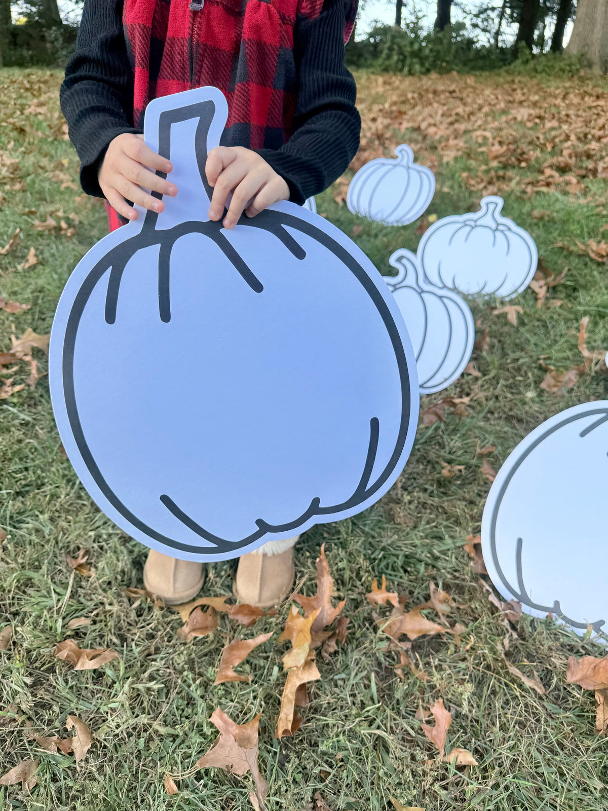 Color Your Way: Pumpkin Cut-Out