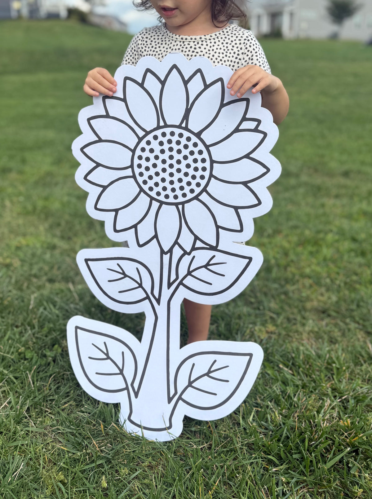 Color Your Way - Giant Sunflower