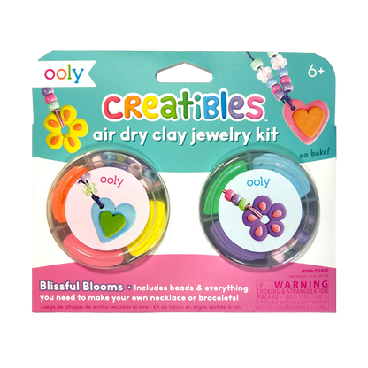 Creatibles: Air Dry Clay Jewelry Kit - Blissful Blooms