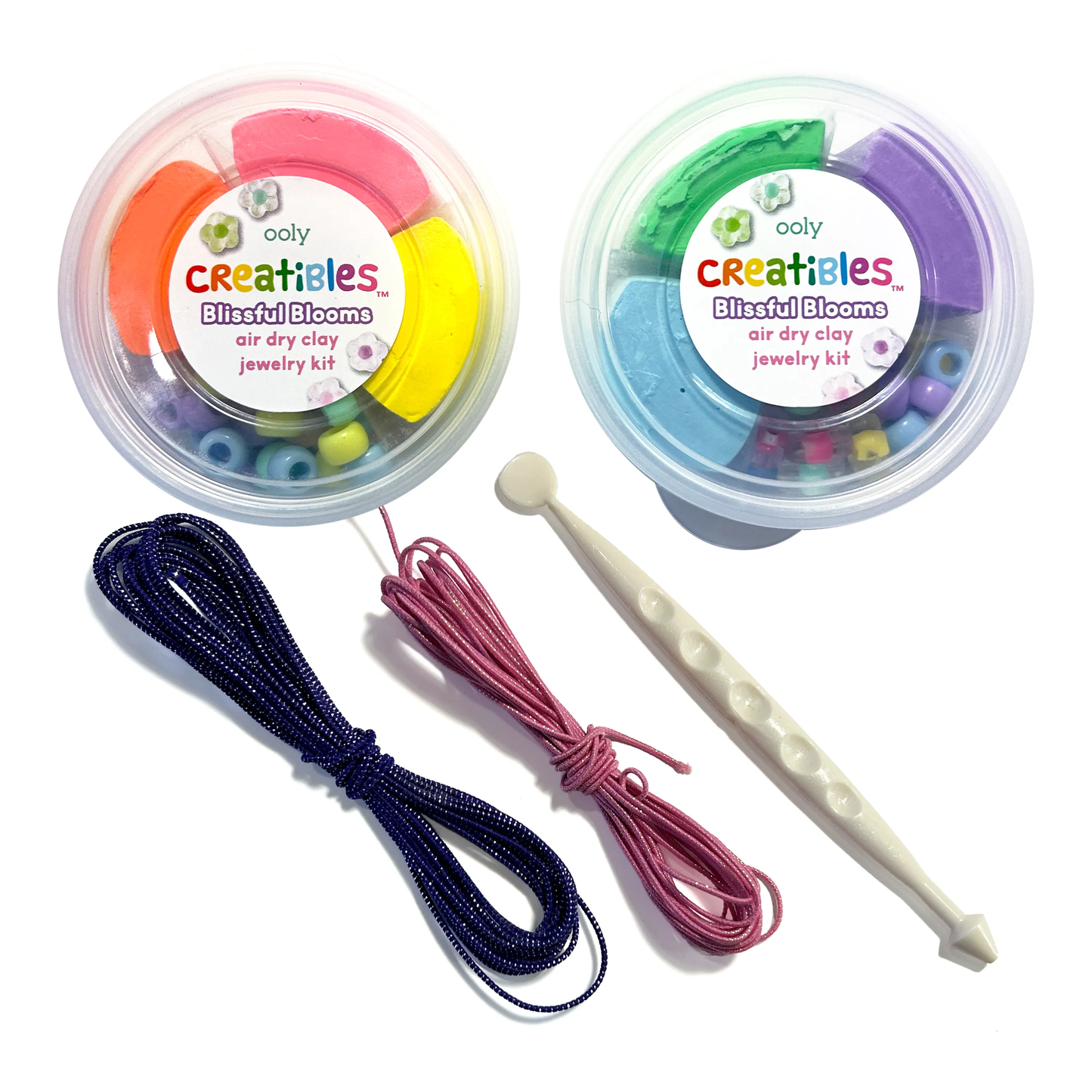 Creatibles: Air Dry Clay Jewelry Kit - Blissful Blooms
