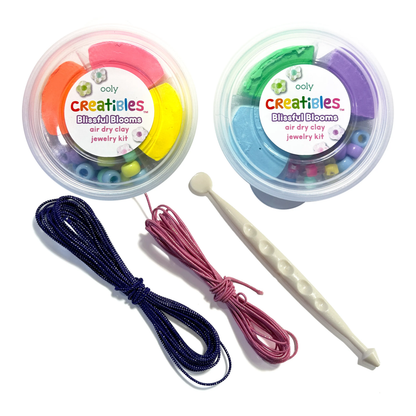 Creatibles: Air Dry Clay Jewelry Kit - Blissful Blooms