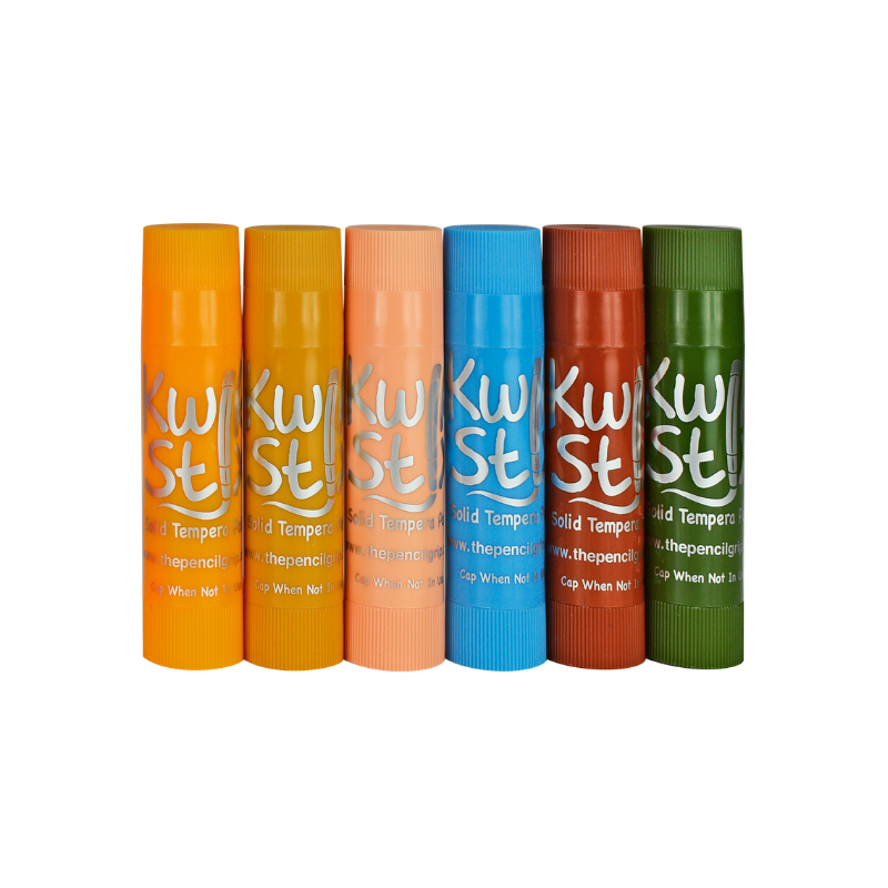 KwikStix Tempera Paint- Earth Tones 6 Colors